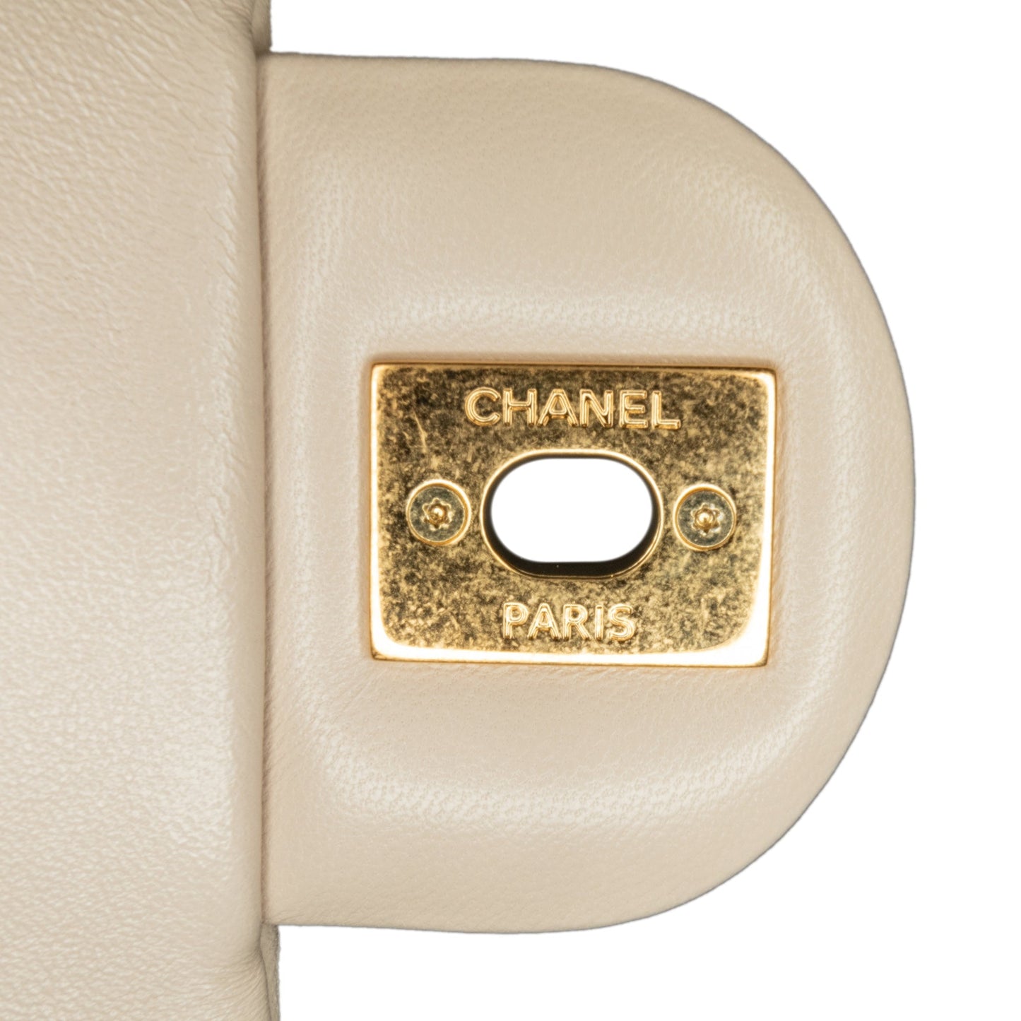 Blush Chanel Small Quilted Lambskin Funky Town Flap Shoulder Bag