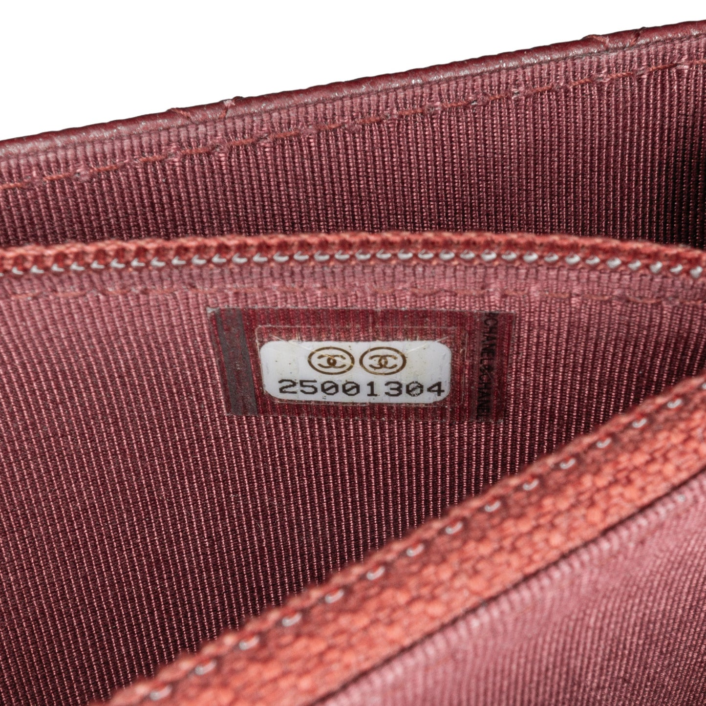 Chanel Sac Quilted Caviar Square Wallet on Chain