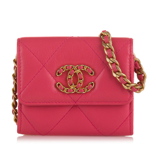 Chanel Sac 19 Flap Wallet on Chain