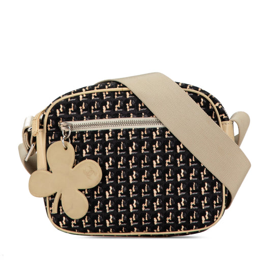 Chanel Sac Canvas Lucky Clover Camera Bag