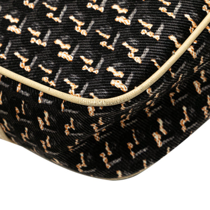 Chanel Sac Canvas Lucky Clover Camera Bag