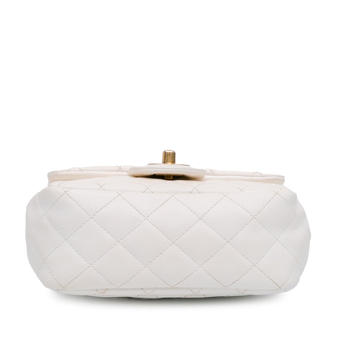 Chanel Sac Mini Square Lambskin Romance Single Flap