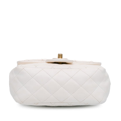 Chanel Sac Mini Square Lambskin Romance Single Flap