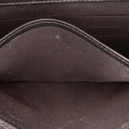 Black Chanel Studded Leather Wallet on Chain Crossbody Bag