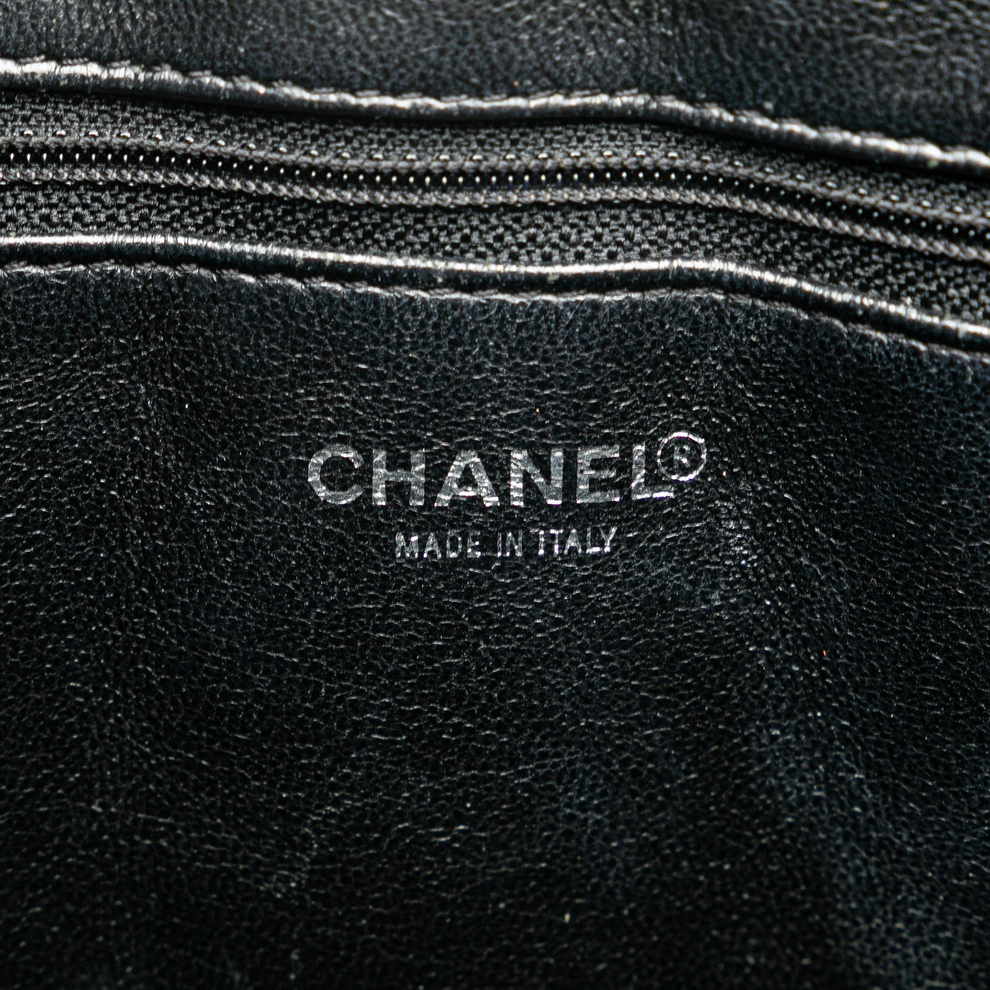 Black Chanel Caviar Medallion Tote