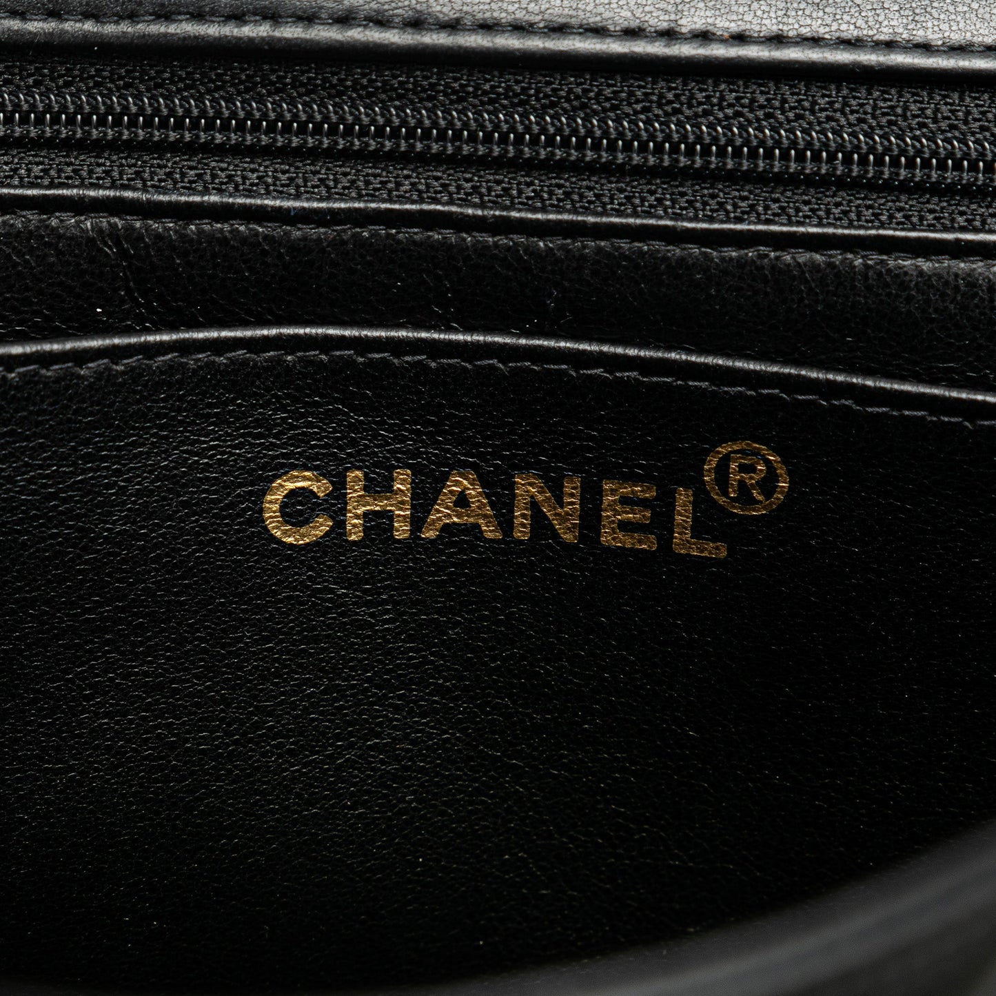 Black Chanel Medium Lambskin Kelly Top Handle Bag
