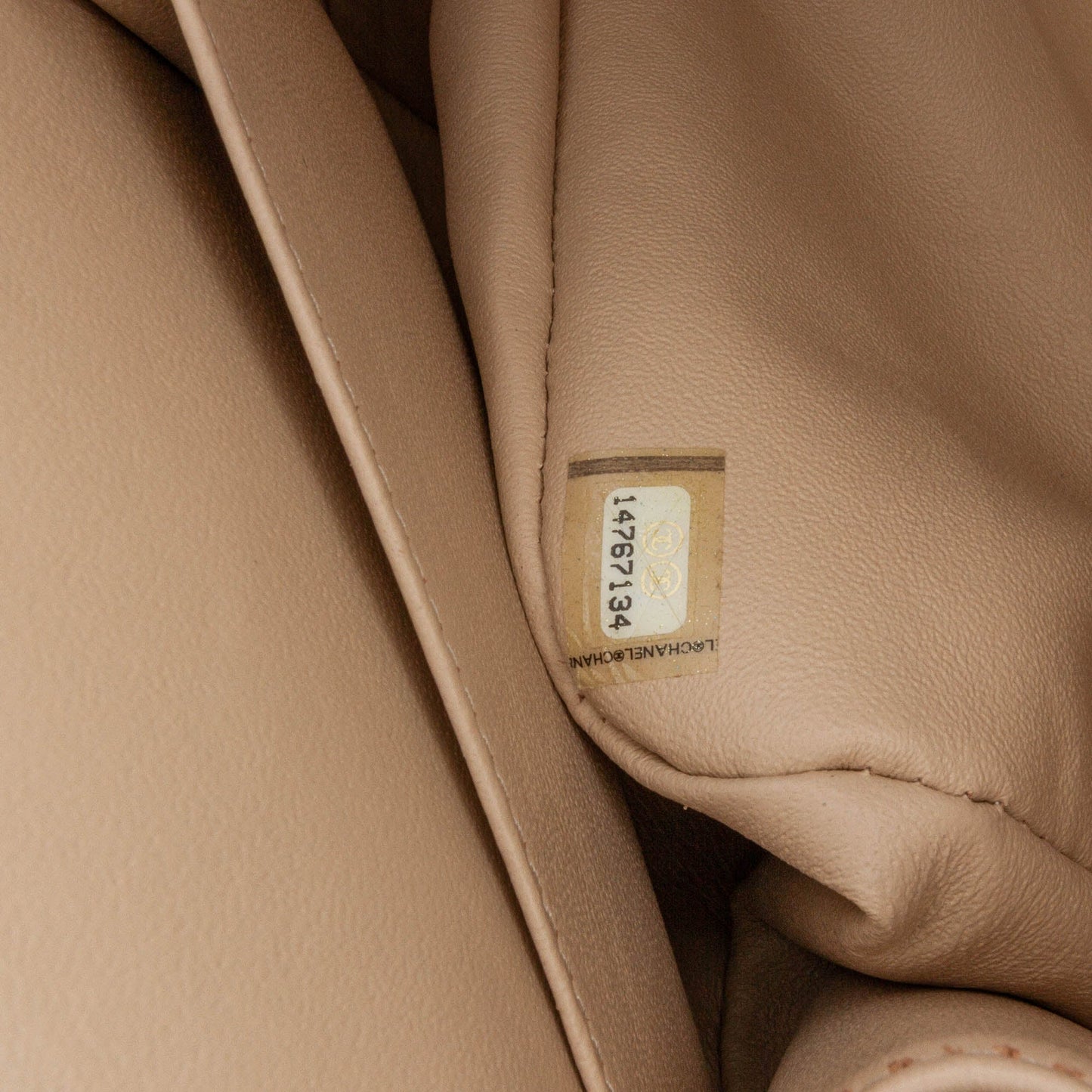Brown Chanel Jumbo Classic Lambskin Double Flap Shoulder Bag