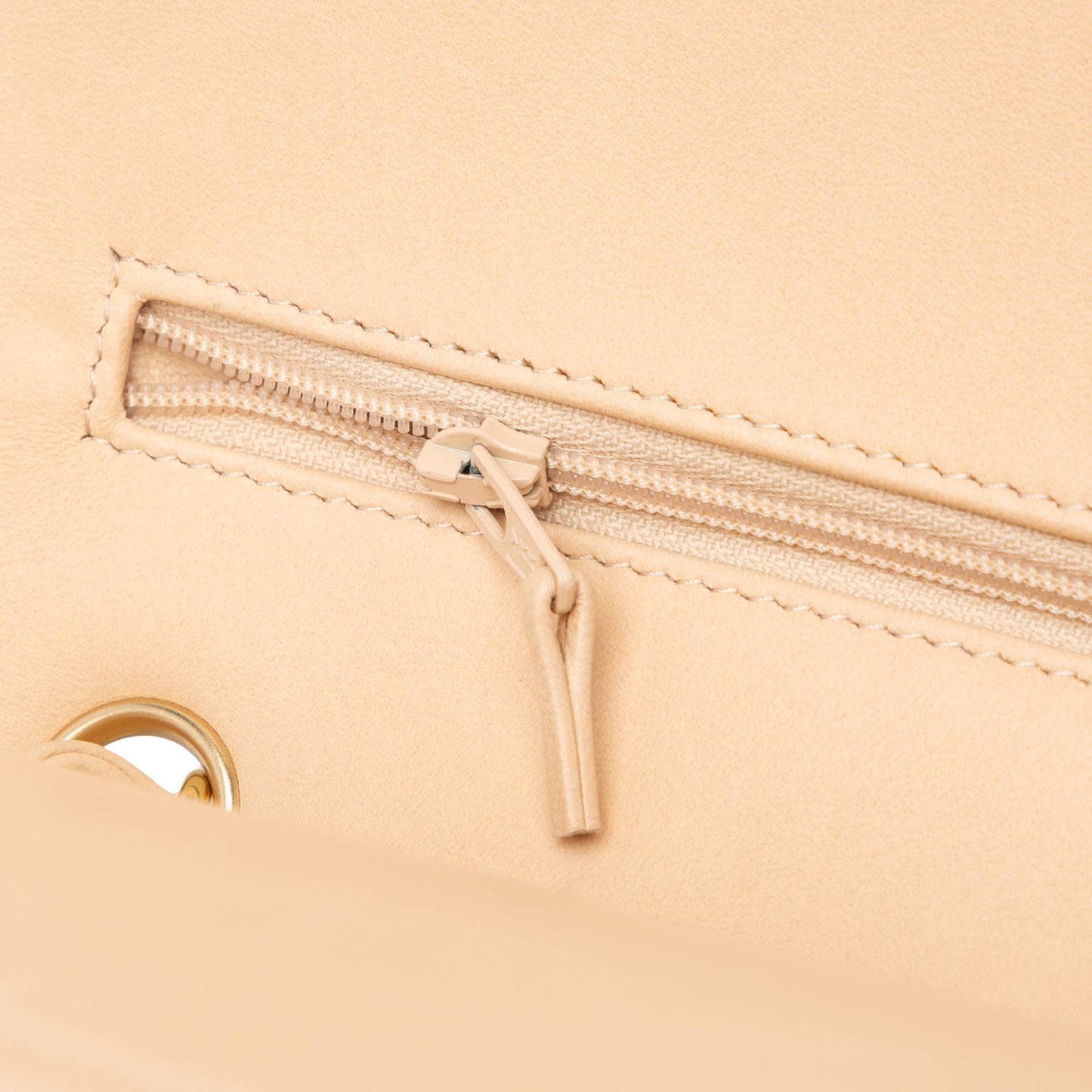 Brown Chanel Jumbo Classic Lambskin Double Flap Shoulder Bag