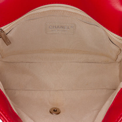 Chanel Sac Medium Perforated Lambskin Punch Flap