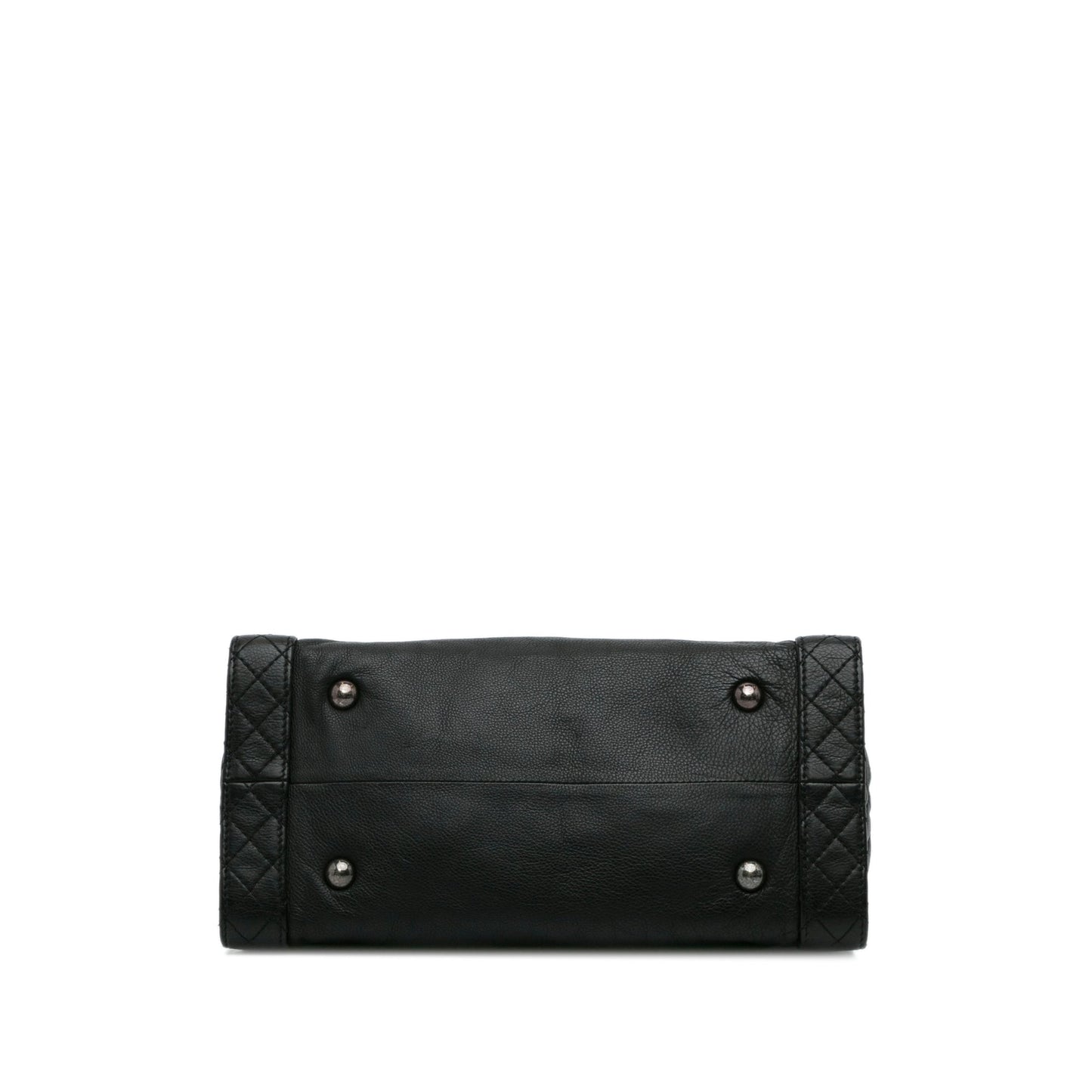 Black Chanel Medium Calfskin Boy Reverso Shopping Tote