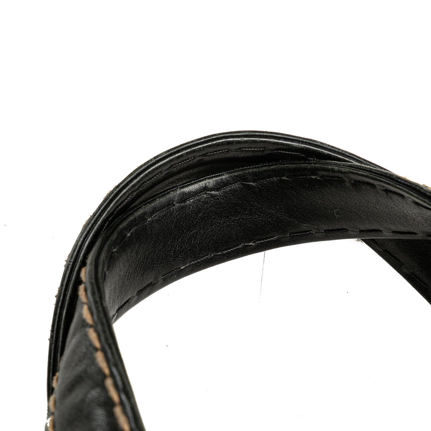 Black Chanel CC Lambskin Wild Stitch Handbag