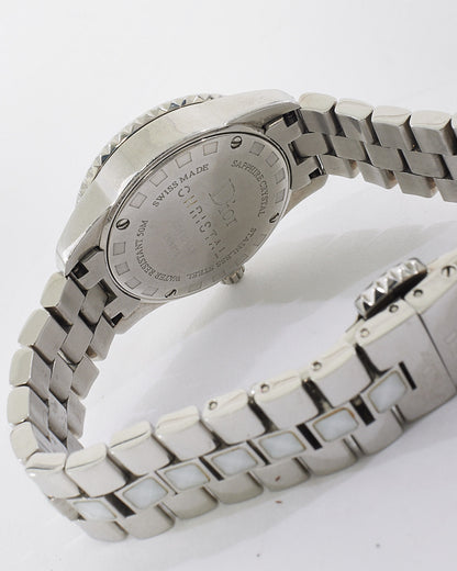 Dior Stainless Steel  Diamond Crystal Sapphire 29mm Quartz Watch