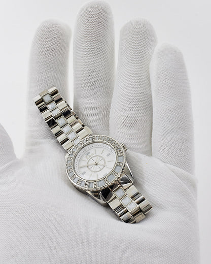 Dior Stainless Steel  Diamond Crystal Sapphire 29mm Quartz Watch