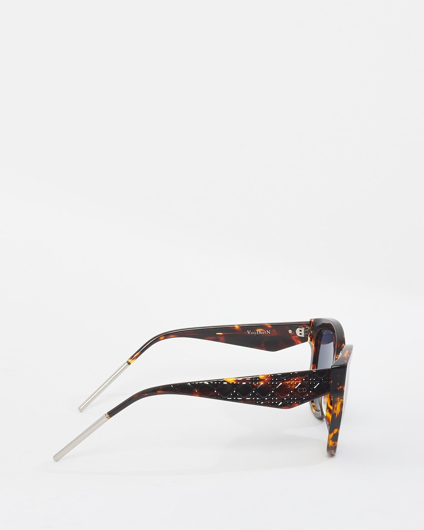Dior Brown Tortoise Acetate Very Dior 1N Sunglasses