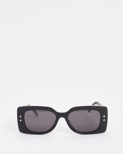 Dior Black/White Pacific S1U Logo Sunglasses
