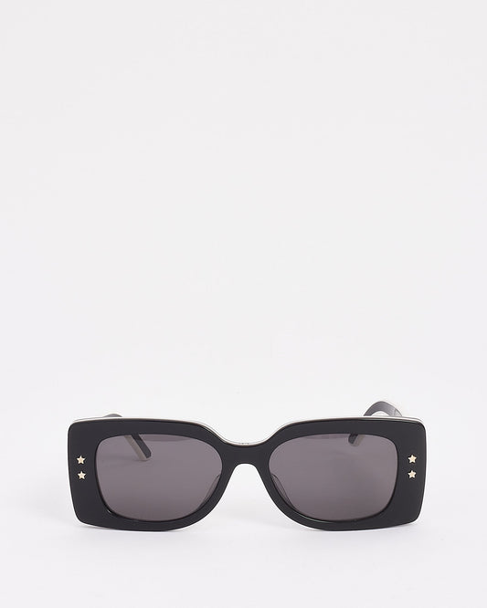 Dior Black/White Pacific S1U Logo Sunglasses