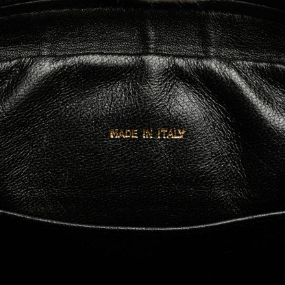 Black Chanel CC Diagonal Quilted Caviar Crossbody