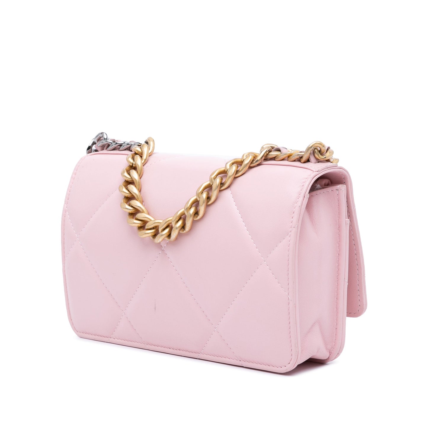 Chanel Sac Quilted Lambskin 19 Wallet on Chain