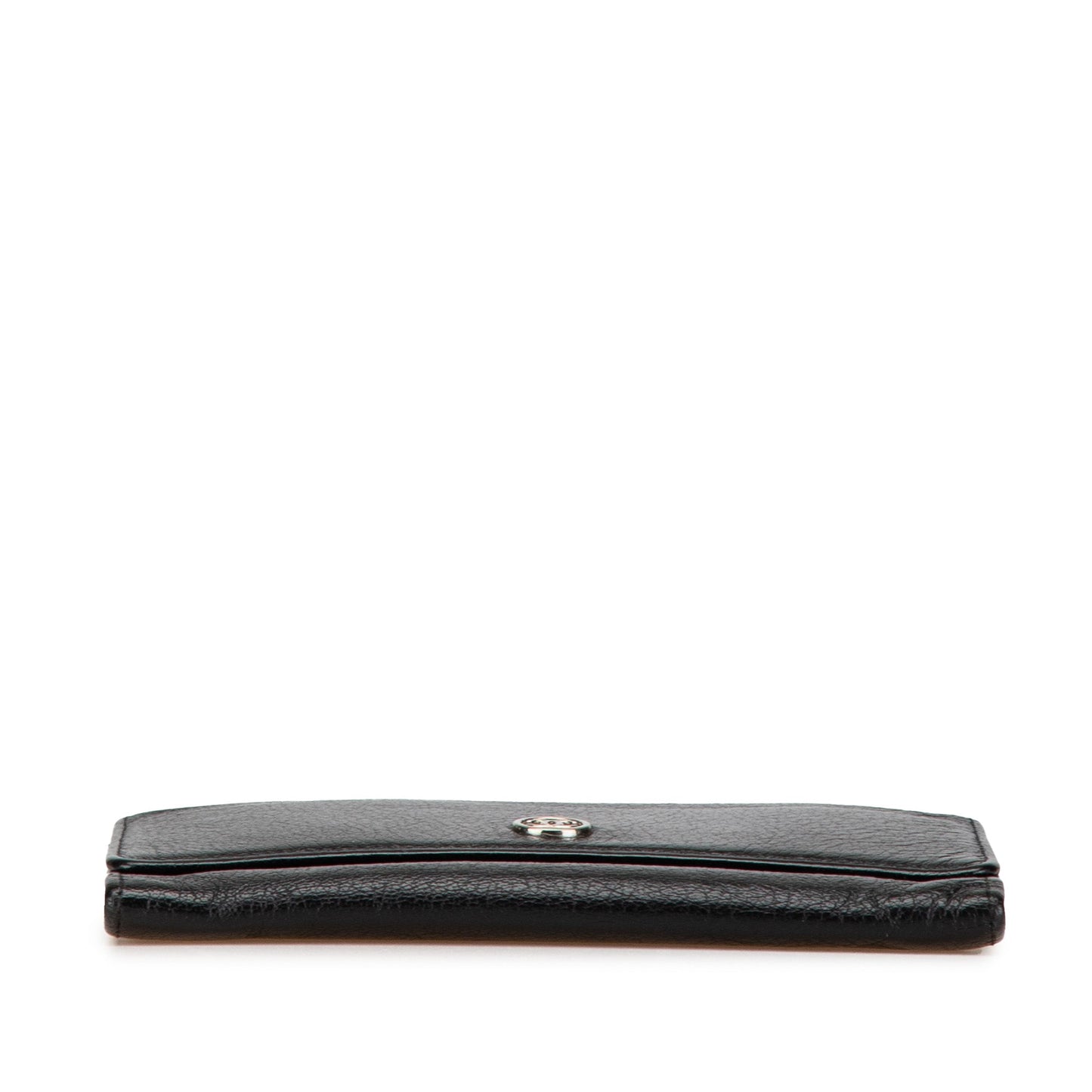 Black Chanel Calfskin CC Compact Wallet
