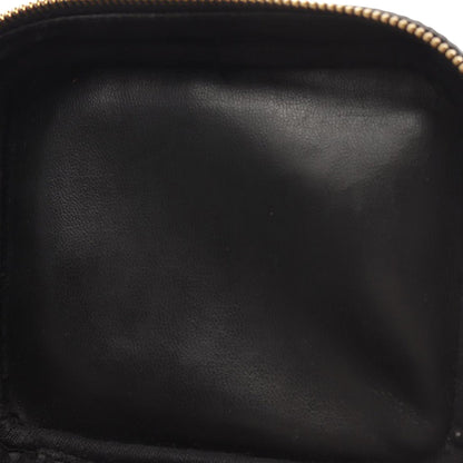 Black Chanel CC Caviar Vanity Case