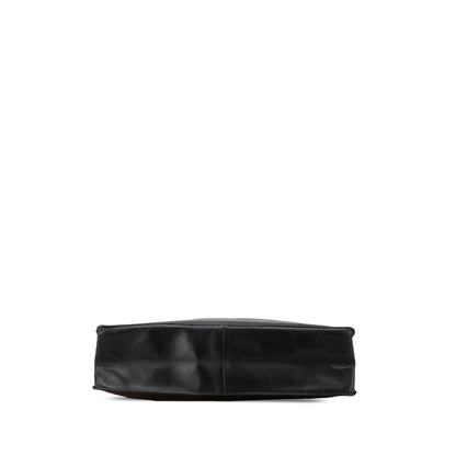 Black Chanel CC Lambskin Chain Tote