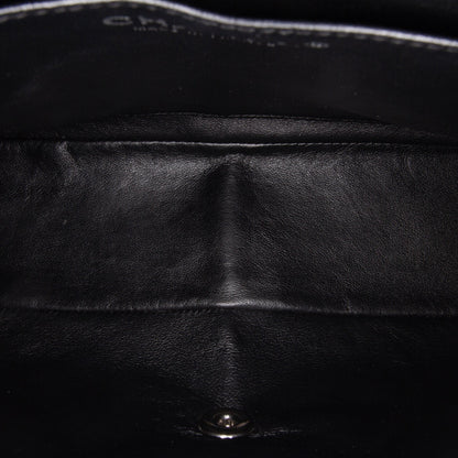 Black Chanel Jumbo Classic Caviar Single Flap Shoulder Bag