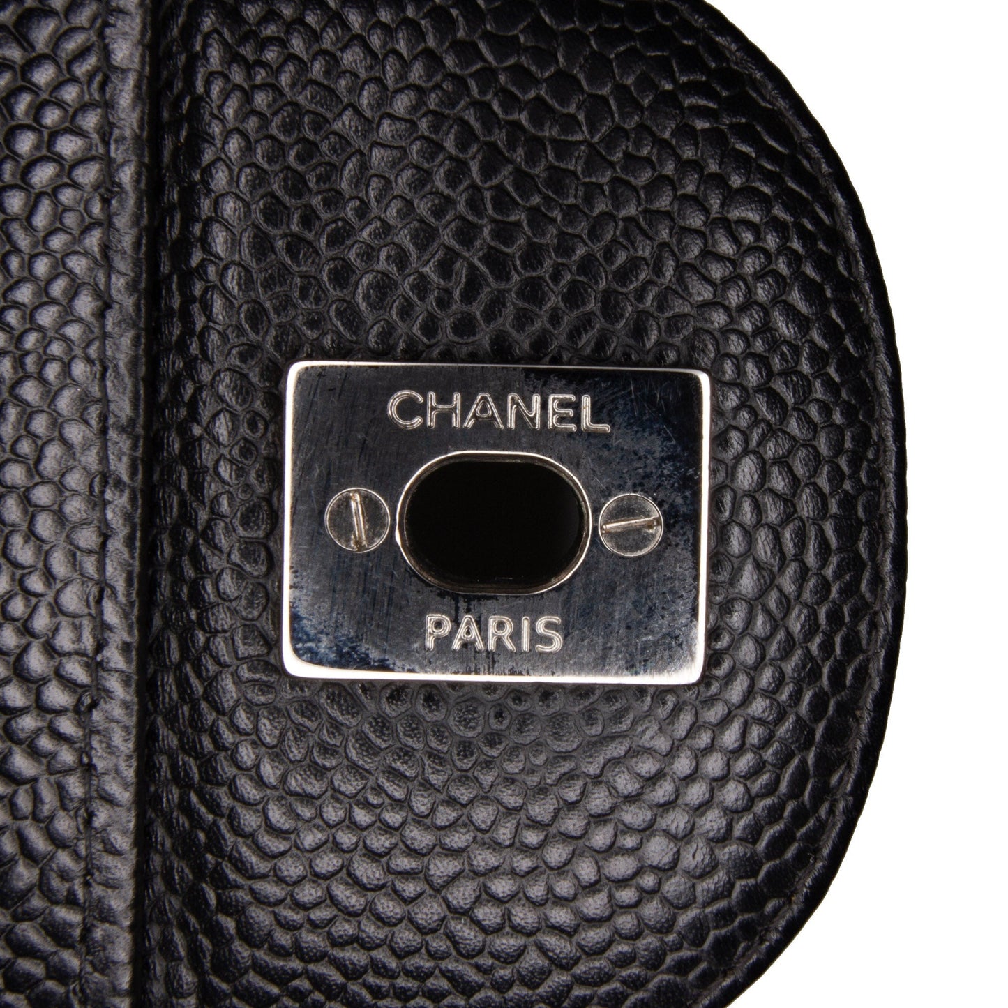 Black Chanel Jumbo Classic Caviar Single Flap Shoulder Bag