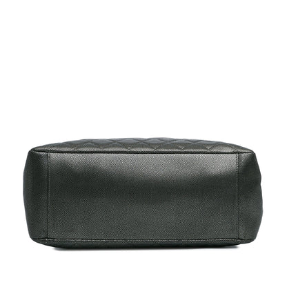 Chanel Sac Metallic Caviar Grand Shopping Tote