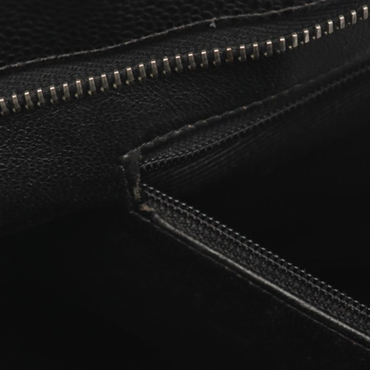 Black Chanel Caviar Medallion Tote