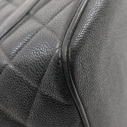 Black Chanel Caviar Medallion Tote