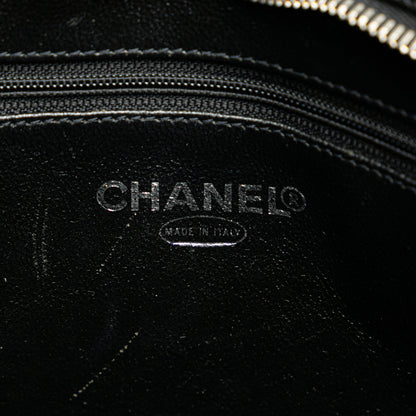 Black Chanel Caviar Medallion Tote