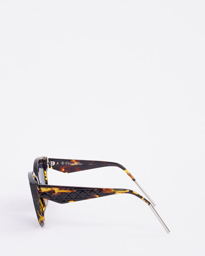 Dior Brown Tortoise Acetate Very Dior N Sunglasses
