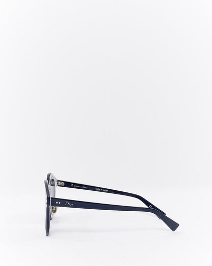 Dior Blue Acetate Dior Elliptic Round  Sunglasses