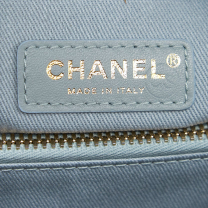 Chanel 18B Calfskin Chevron Flap Bag