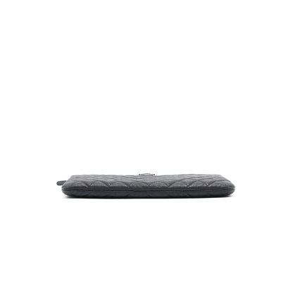 Chanel Boy Pouch Cavier Black