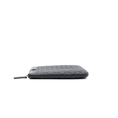 Chanel Boy Pouch Cavier Black
