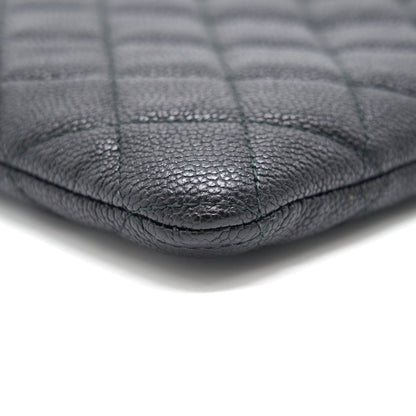 Chanel Boy Pouch Cavier Black