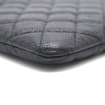 Chanel Boy Pouch Cavier Black