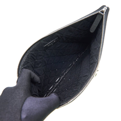 Chanel Boy Pouch Cavier Black