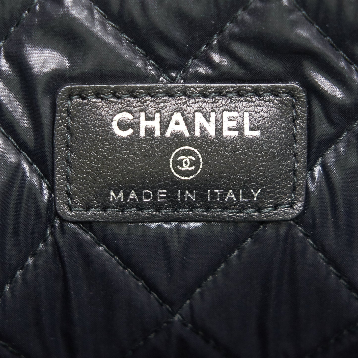 Chanel Boy Pouch Cavier Black