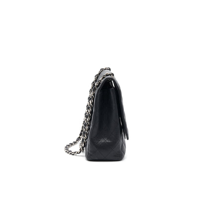 Chanel Cavier Classic Maxi Single Flap bag Black SHW
