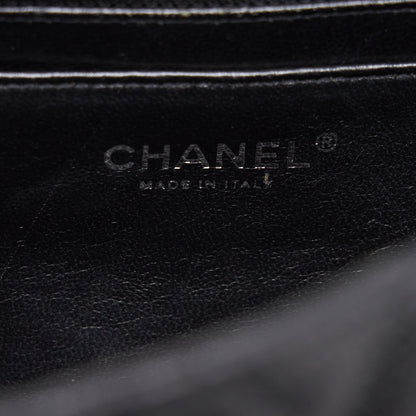 Chanel Cavier Classic Maxi Single Flap bag Black SHW