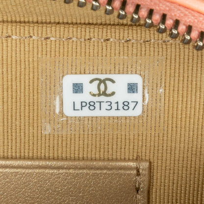 Chanel Sac CC Quilted Lambskin Pearl Crush Camera Bag