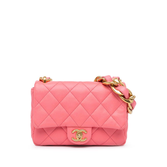 Chanel Sac Small Quilted Lambskin Funky Town Flap