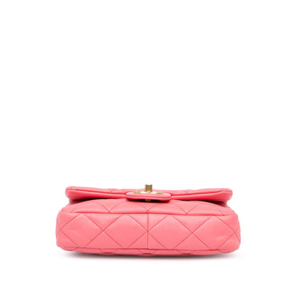 Chanel Sac Small Quilted Lambskin Funky Town Flap