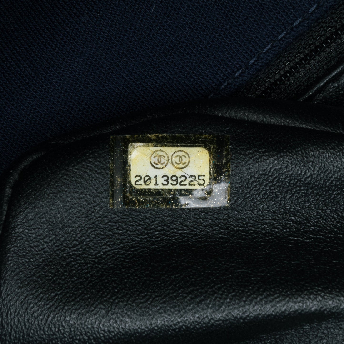 Blue Chanel Small Jersey Tweed Flap Shoulder Bag