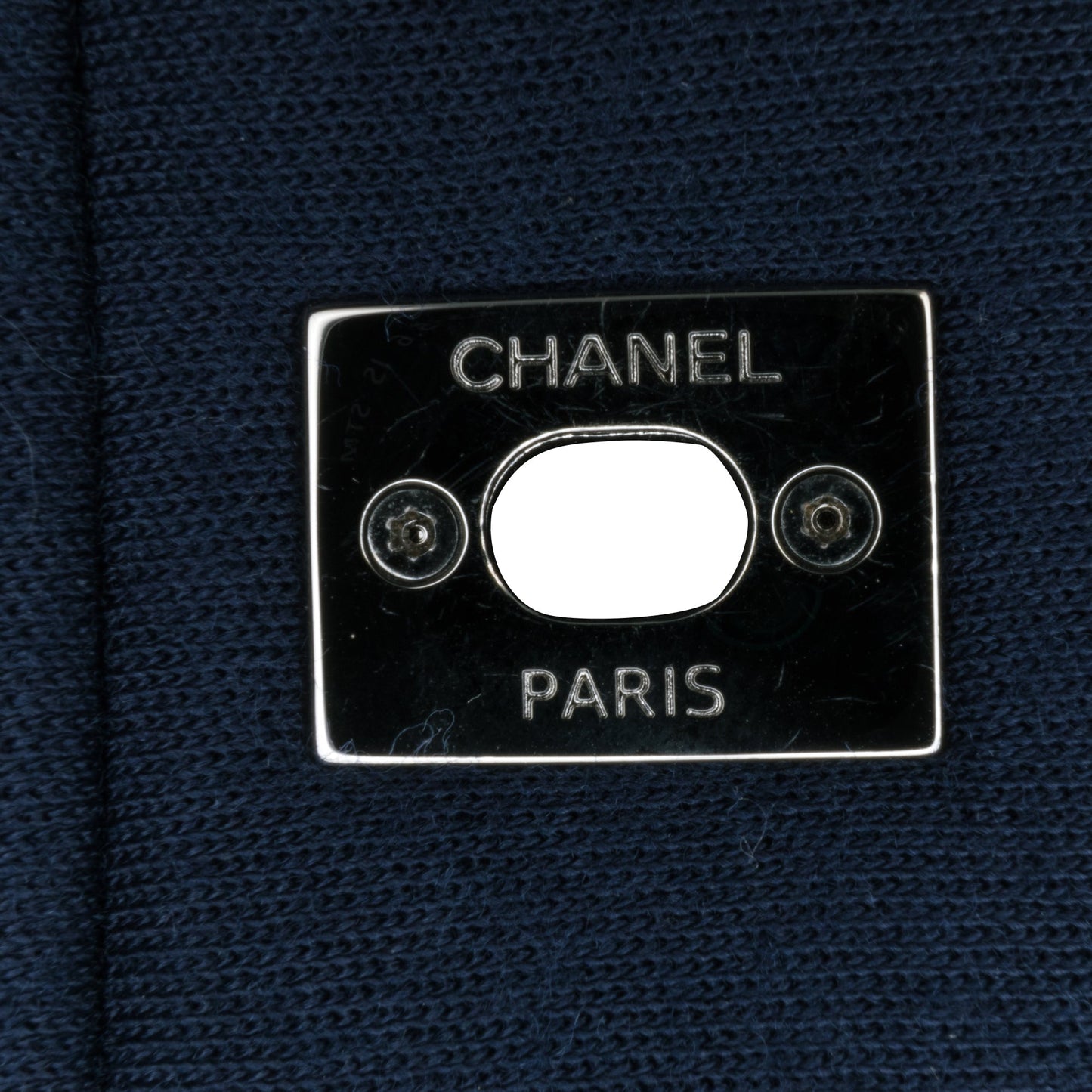 Blue Chanel Small Jersey Tweed Flap Shoulder Bag