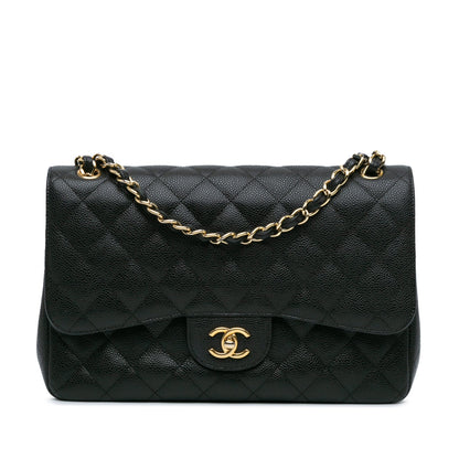 Chanel Sac Jumbo Classic Caviar Double Flap