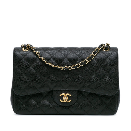 Chanel Sac Jumbo Classic Caviar Double Flap