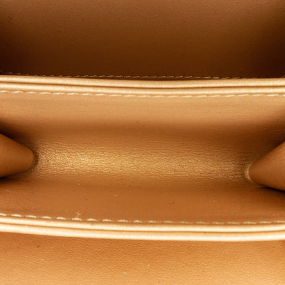 Chanel Sac CC Quilted Golden Plate Vanity Crossbody